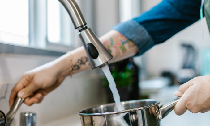 как очистить воду из крана